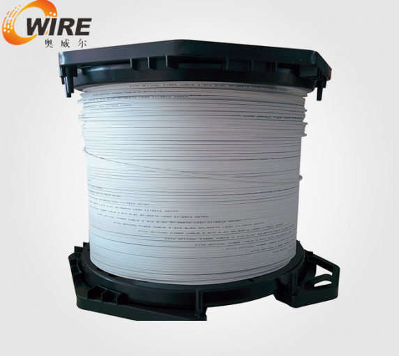 Self bearing type double core rubber insulated wire cable